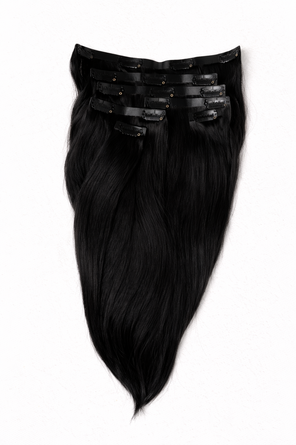 Clip-In Extensions Jet Black (#1)