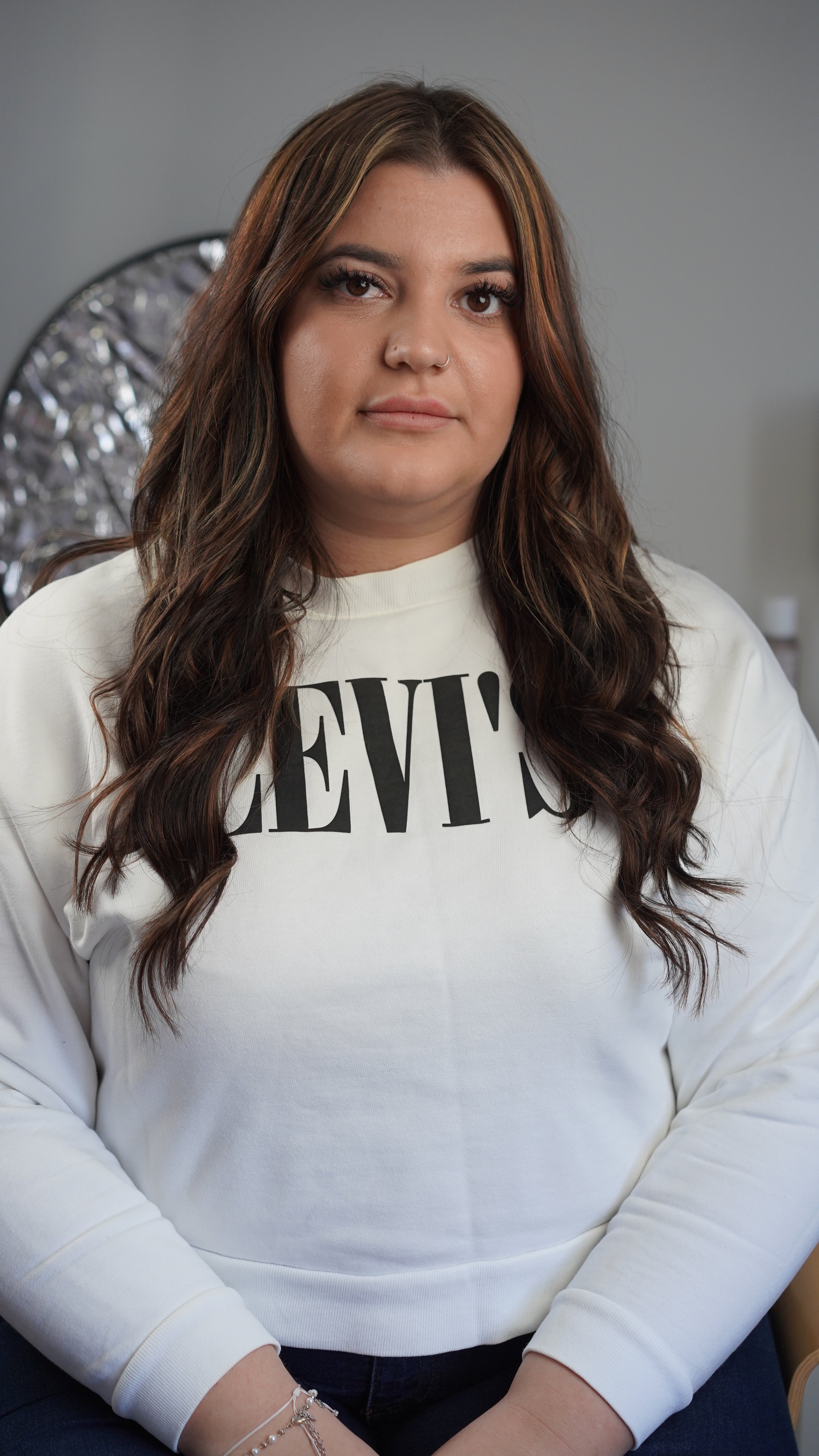 Clip-In Extensions Dark Brown mit warmen Highlights (#2/6/2)