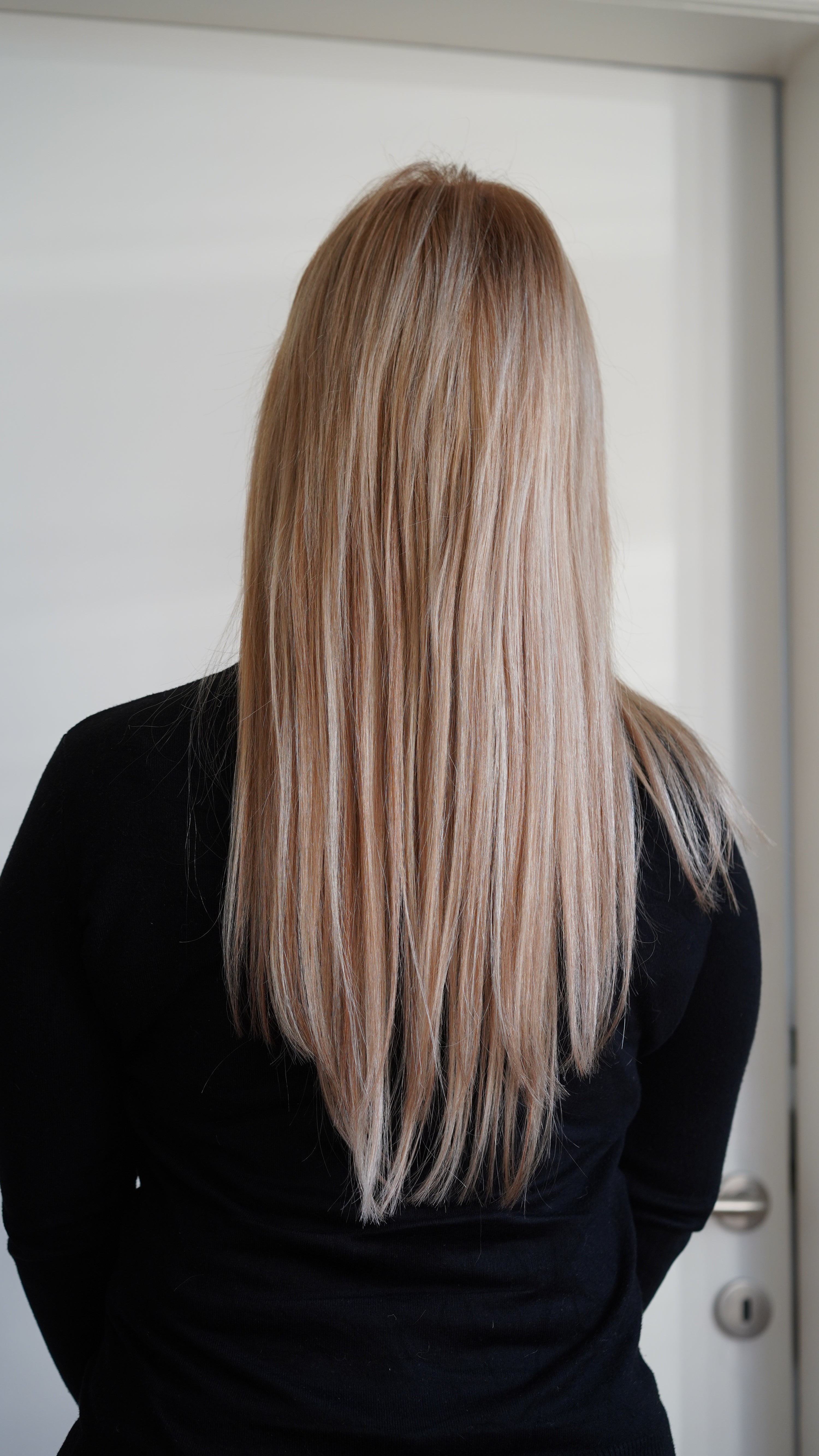 Clip-In Extensions Light Beige Blond Blend (#P16/22A)