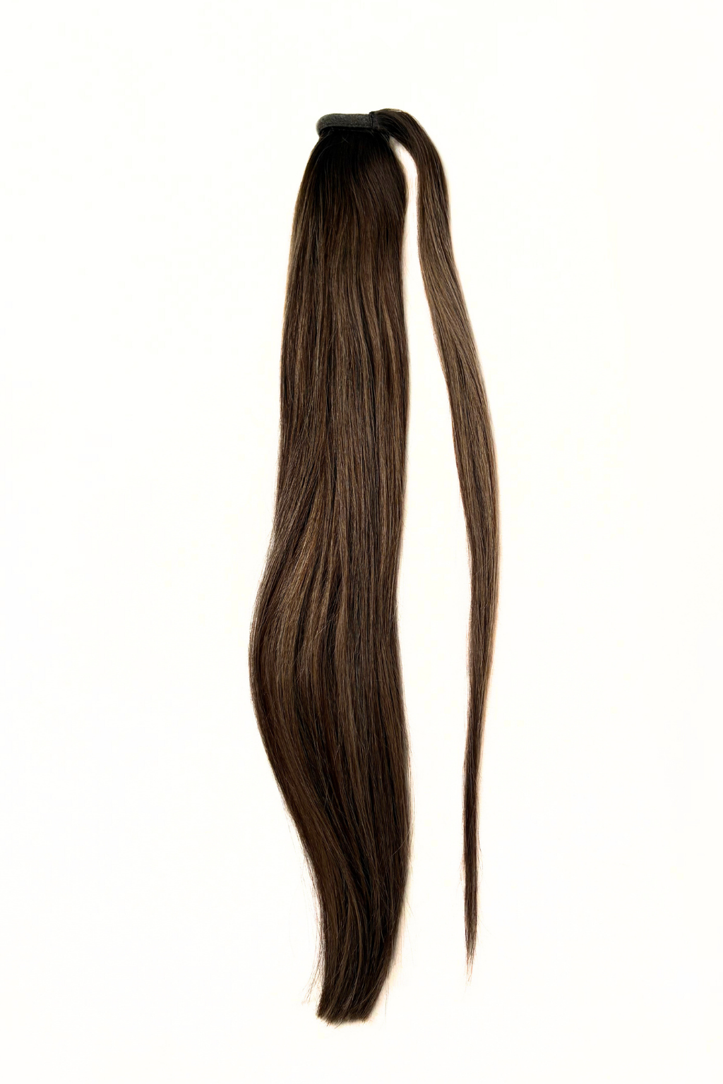 Ponytail Extensions Light Brown mit Golden Blonde Highlights (#4/27/4)