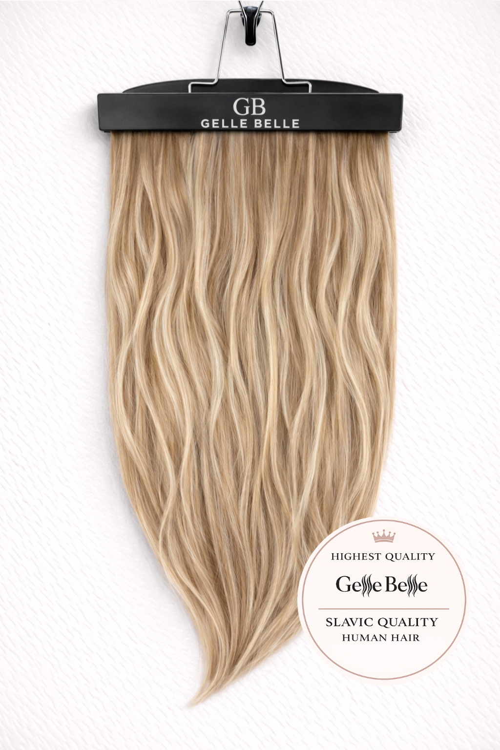 Clip-In Extensions Ash Beige Blonde Blend (#P18/613A)