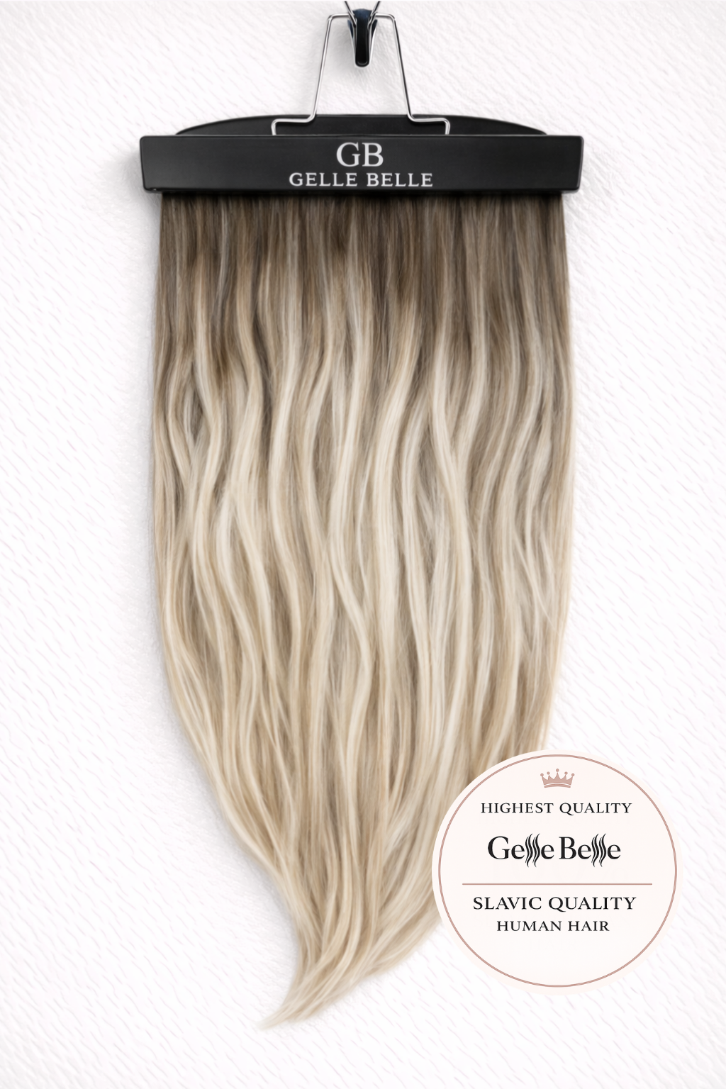 Clip-In Extensions Multi Blonde Blend (Beige–Honey–Platinum) (#P17/22/60)
