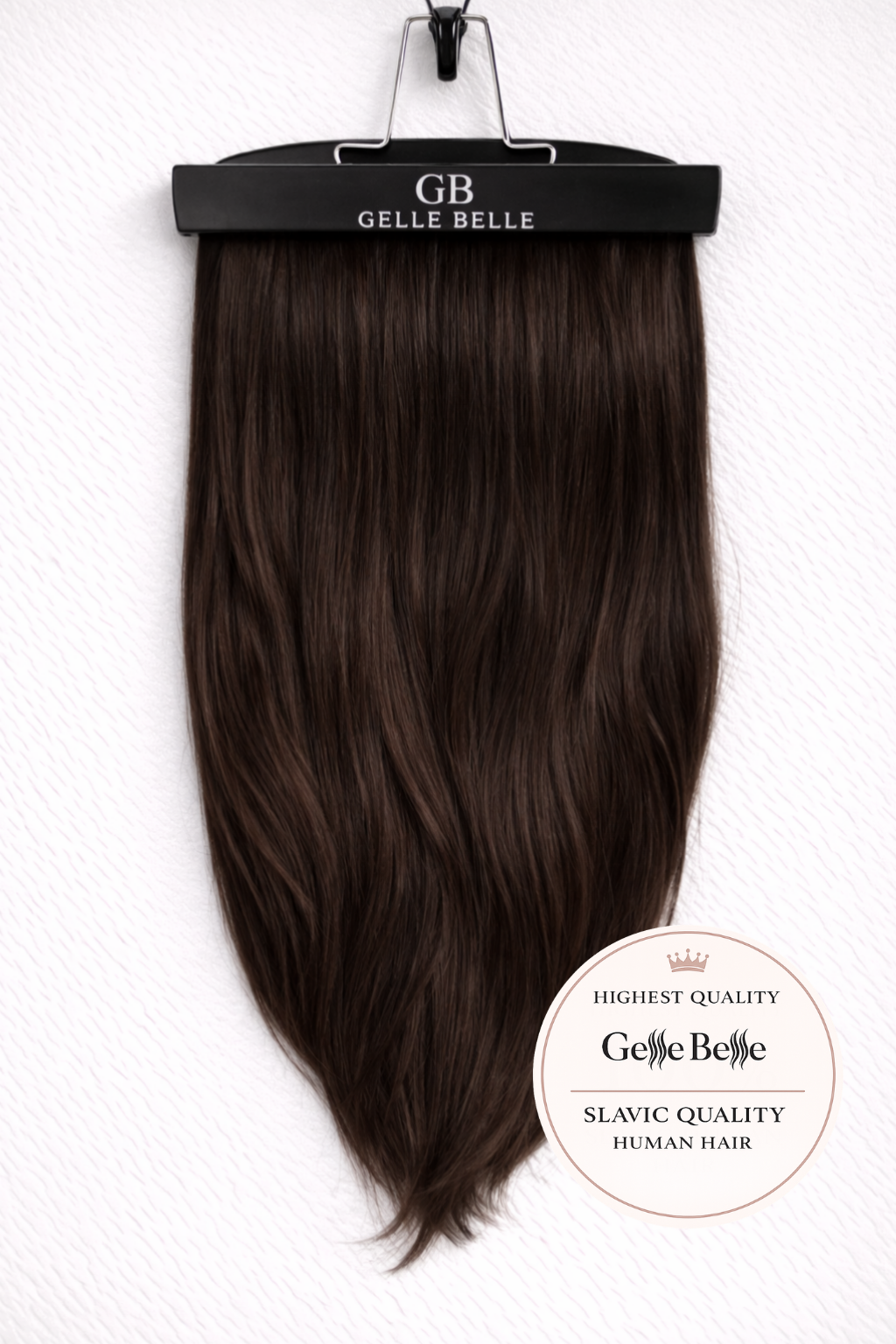 Clip-In Extensions Dark Ash Brown (#2A)