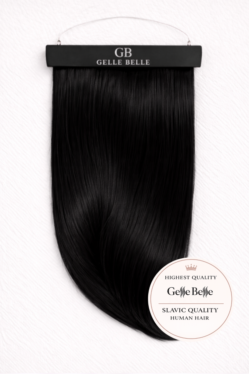 Halo Extensions Jet Black (#1)