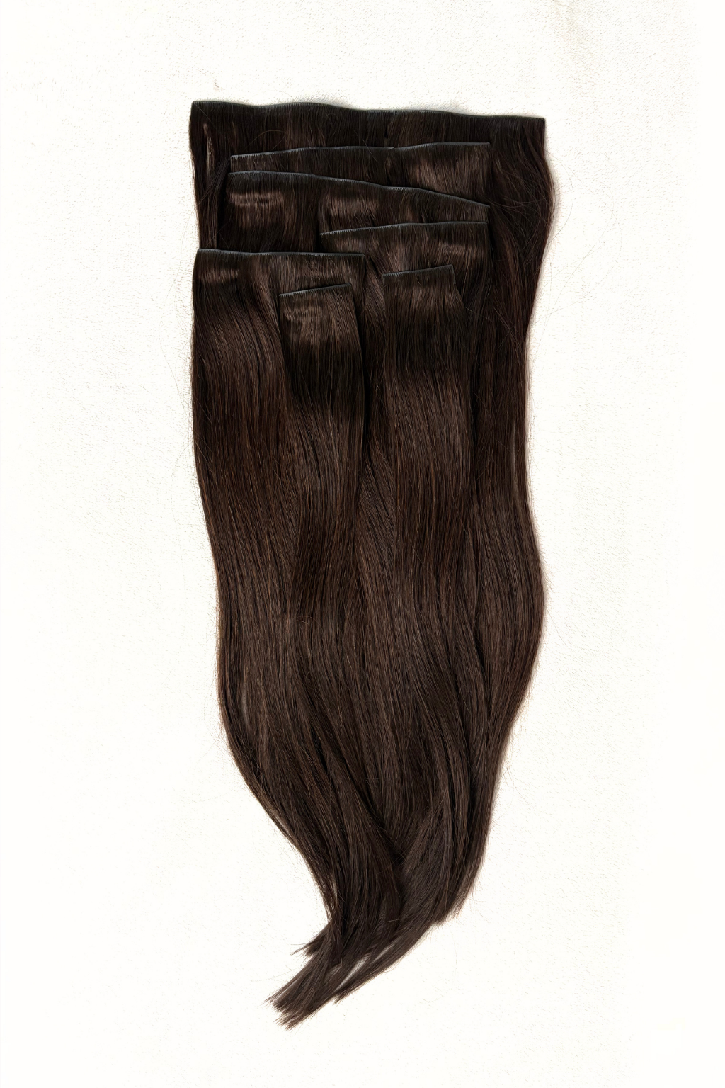 Clip-In Extensions Dark Ash Brown (#2A)