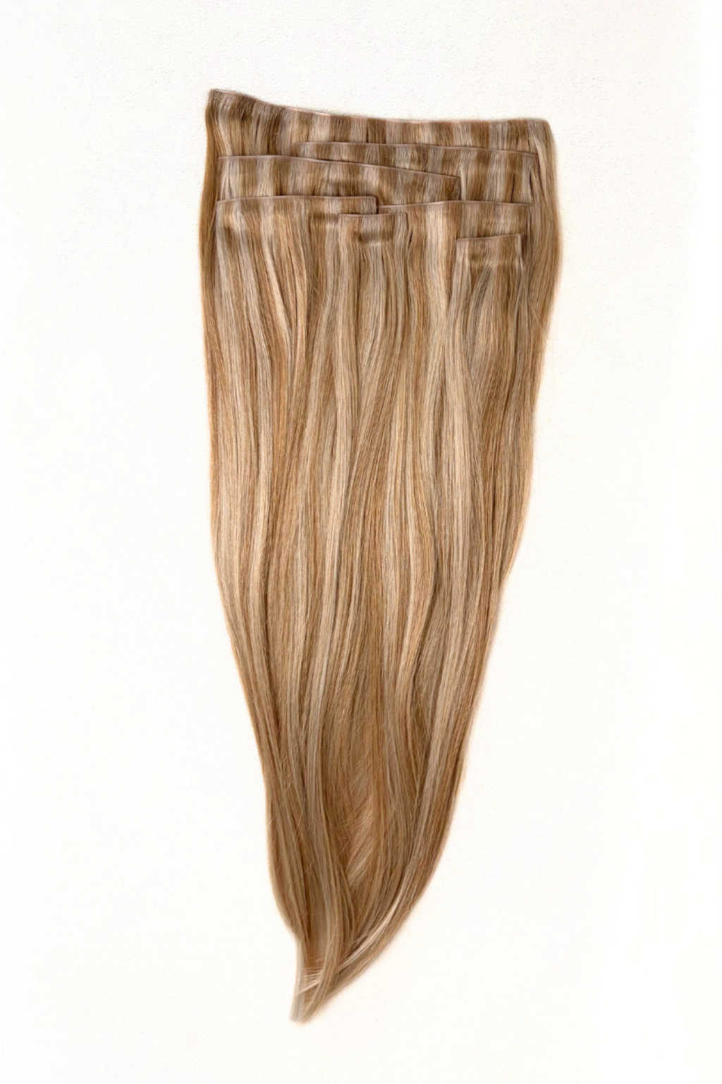 Clip-In Extensions Ash Beige Blonde Blend (#P18/613A)