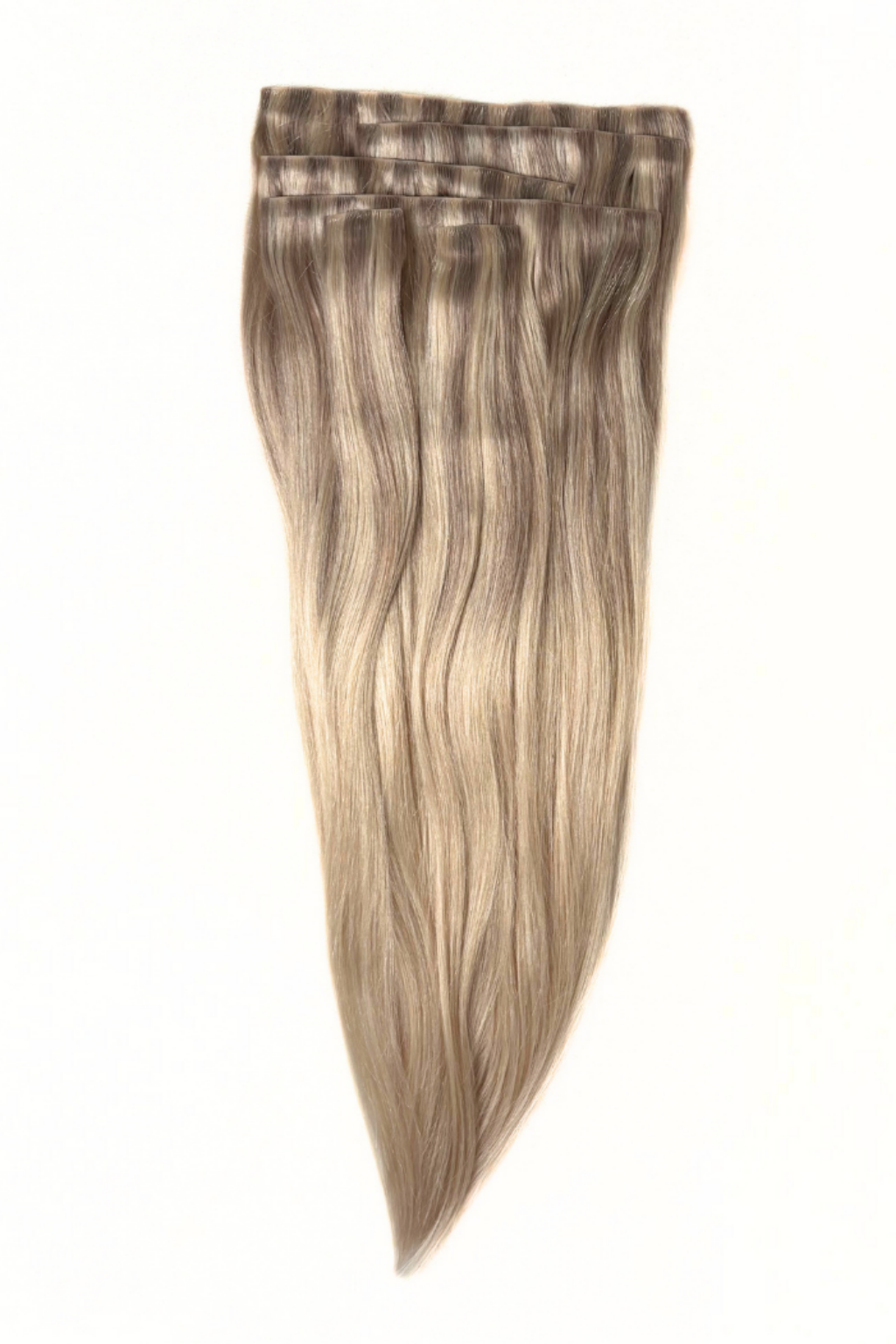 Clip-In Extensions Multi Blonde Blend (Beige–Honey–Platinum) (#P17/22/60)