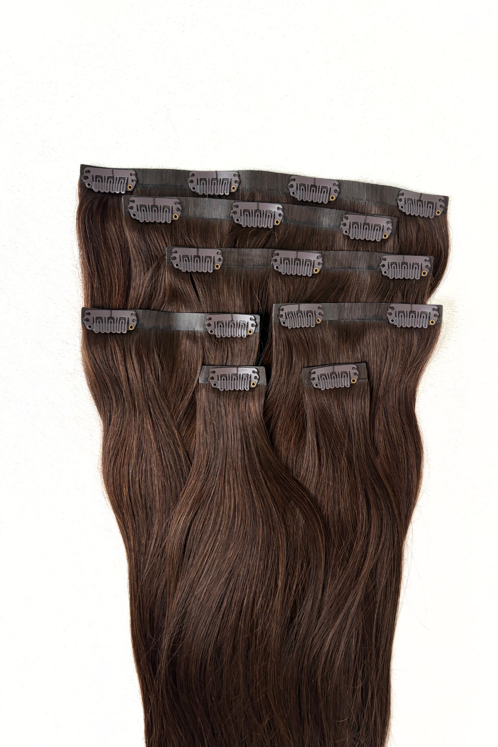 Clip-In Extensions Light Brown (#4A)