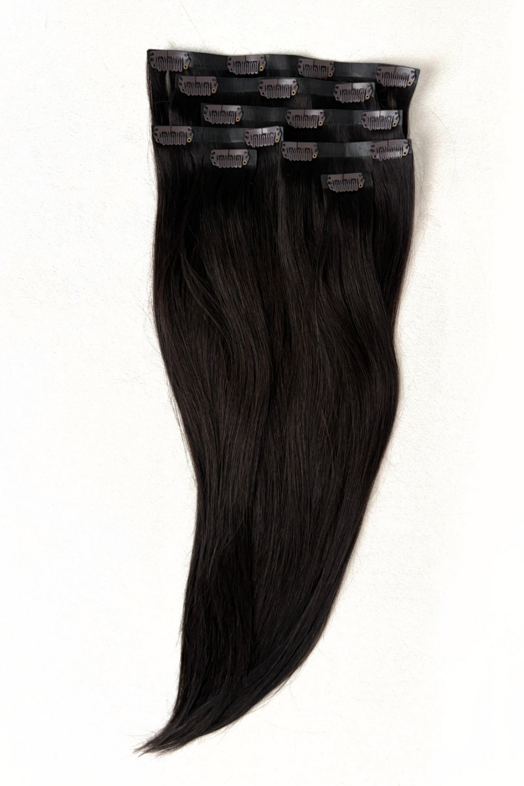 Clip-In Extensions Dark Brown (#2)