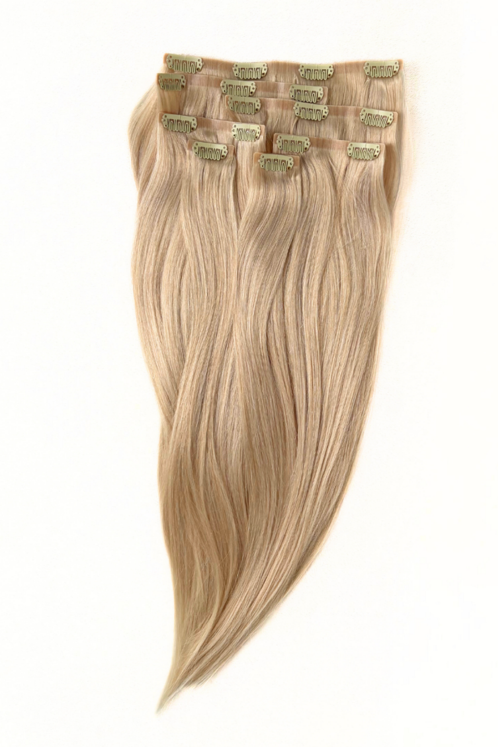 Clip-In Extensions Ash Platinum Blonde (#60A)
