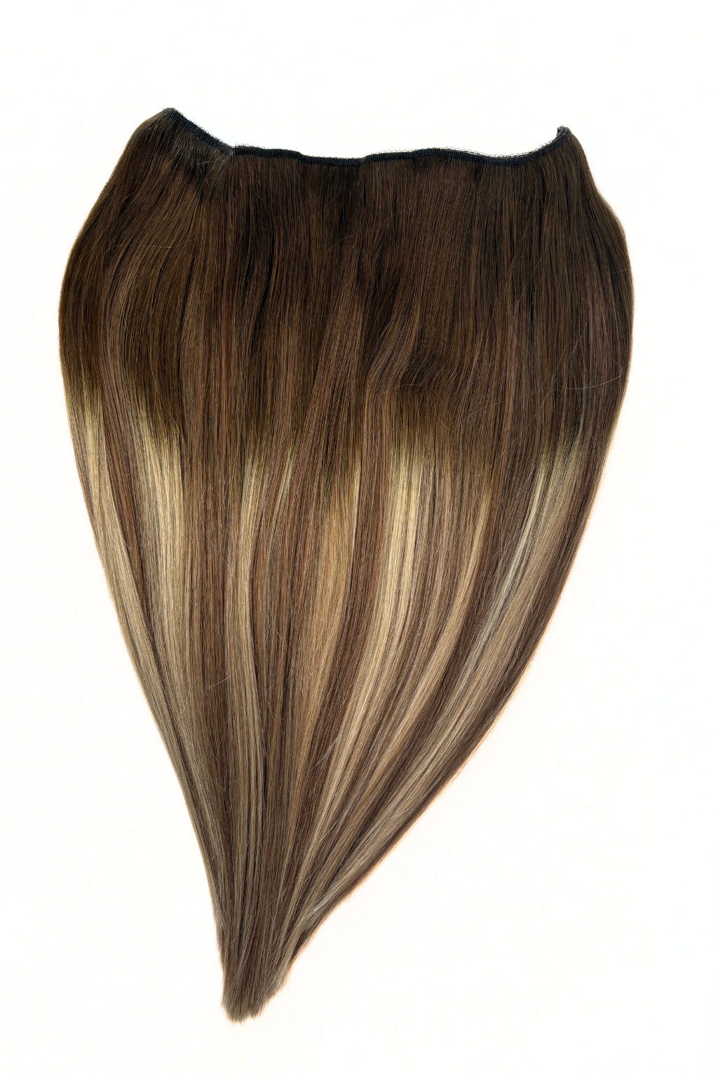 Halo Extensions Medium Brown Farbverlauf zu Beige Blonde (#3/8/613)