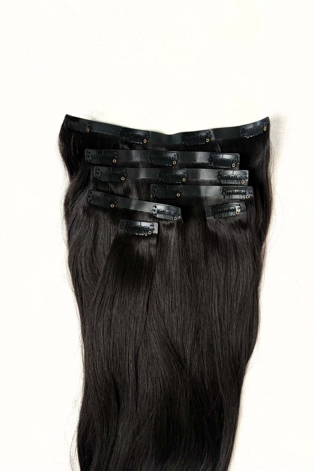 Clip-In Extensions Natural Black (#1B)