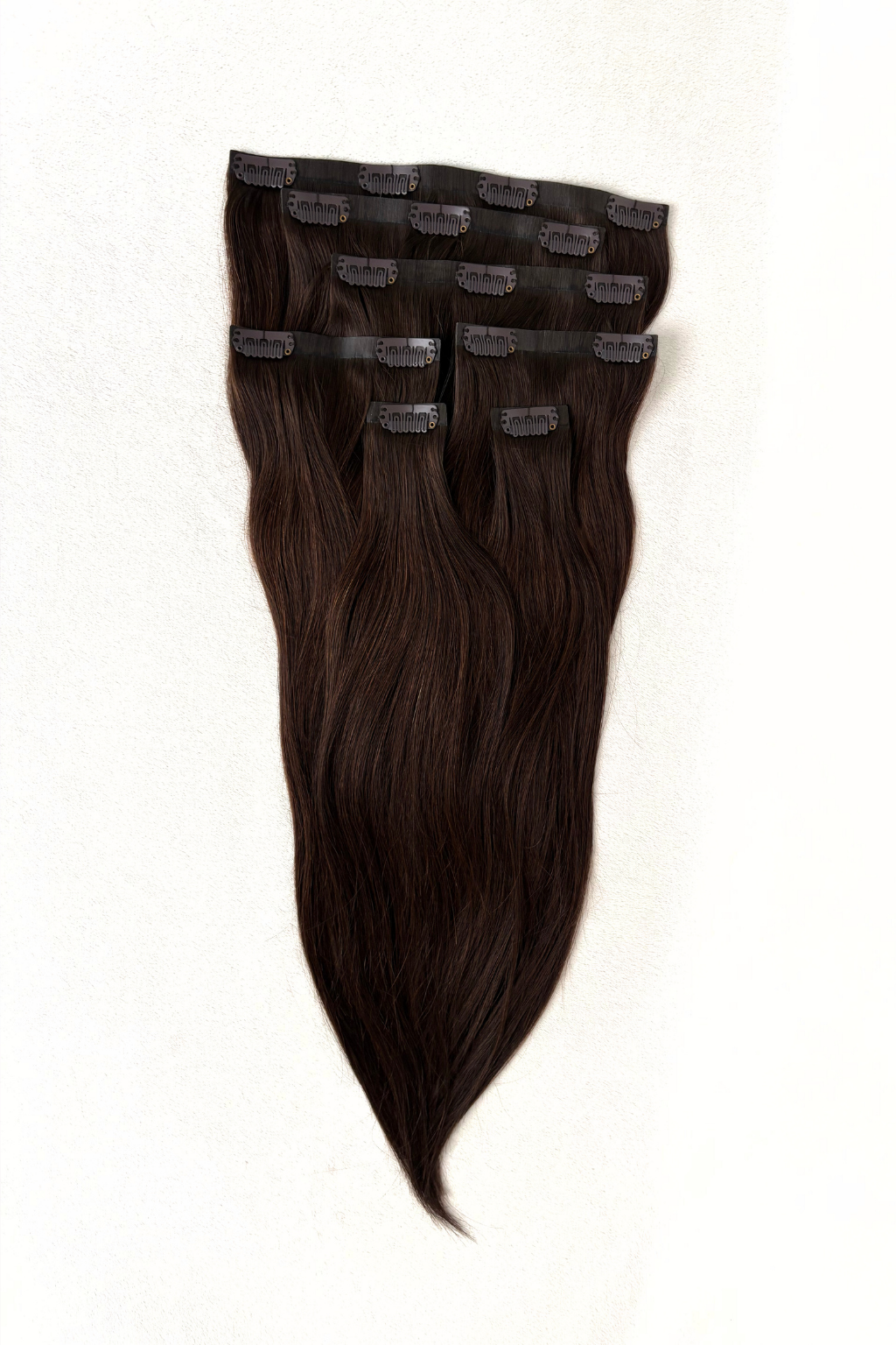 Clip-In Extensions Light Brown (#4A)