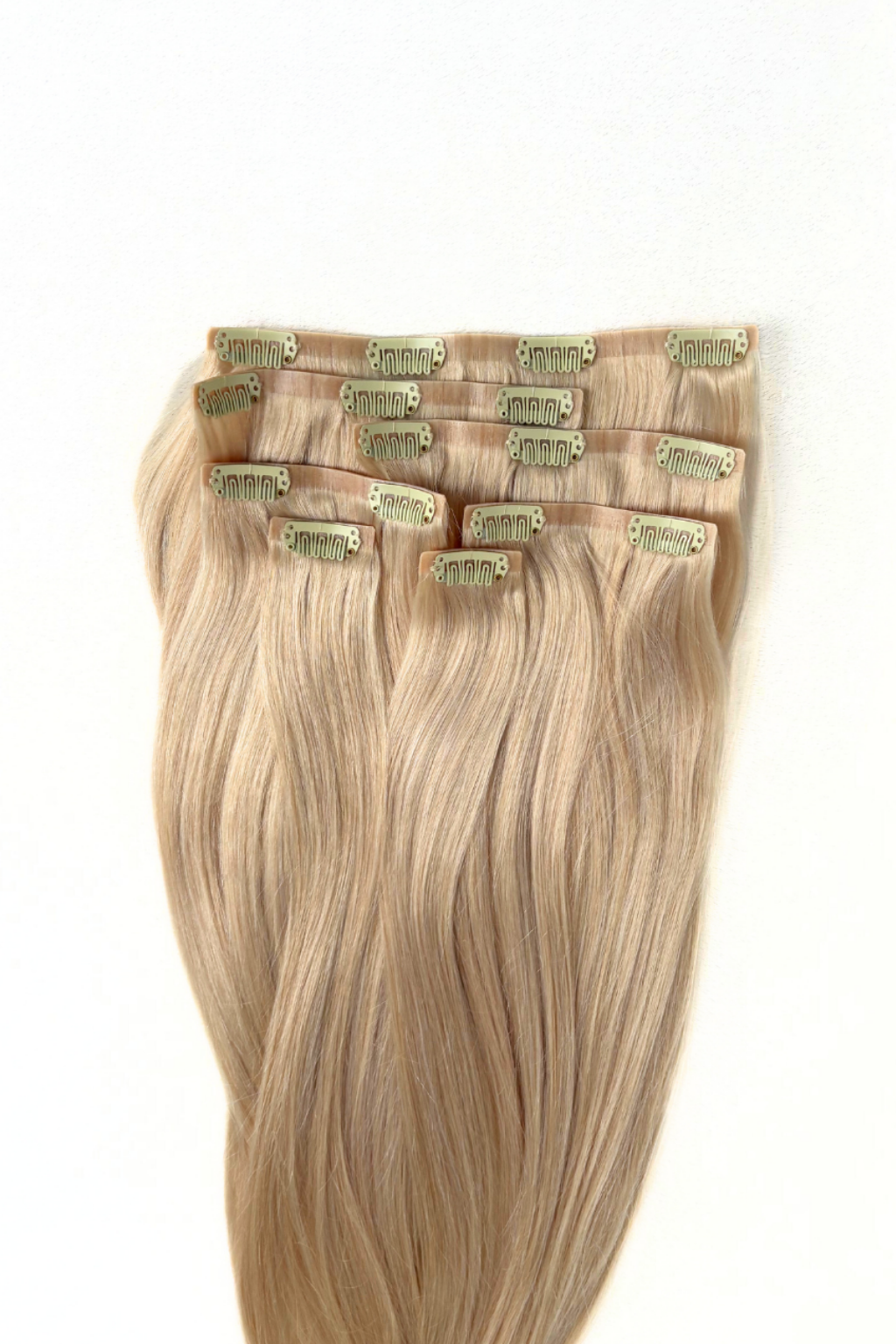 Clip-In Extensions Ash Platinum Blonde (#60A)